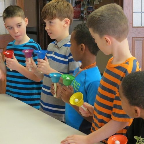 Rainbow Musical Hand Bells - Set of 8
