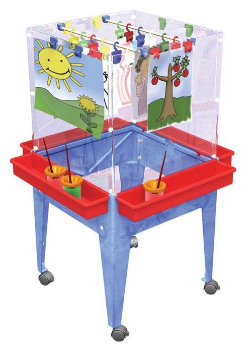 Space-Saver 4-Sided Easel