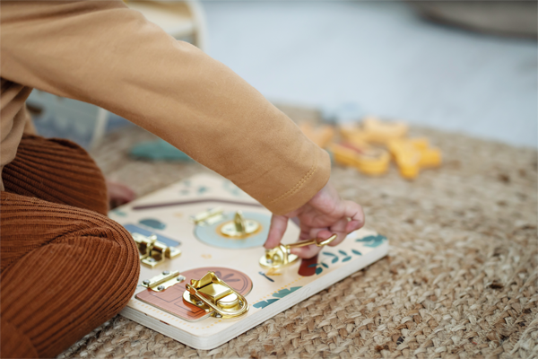Safari Latches and Locks Motor Activity Board