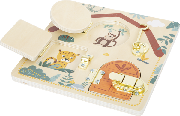 Safari Latches and Locks Motor Activity Board