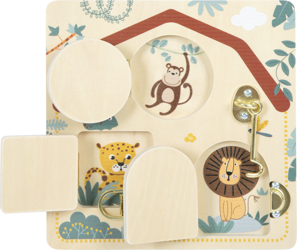 Safari Latches and Locks Motor Activity Board