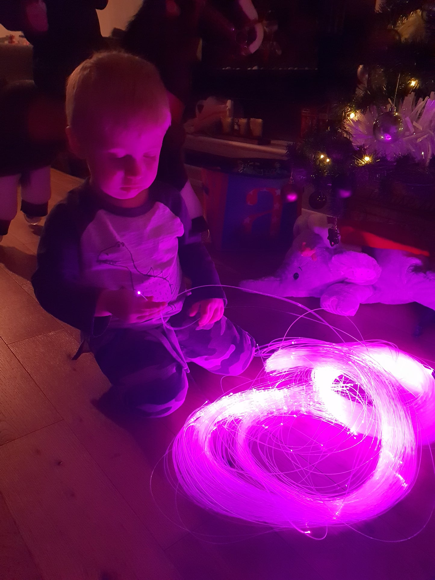 Sensory 2 Metre Fibre Optic Tails and Light Source (150/300pcs)