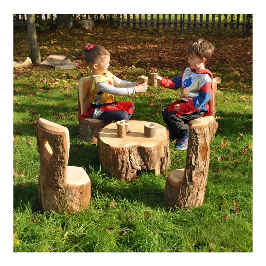 Small Knights Of The Round Table and Chairs - 5 Piece Set