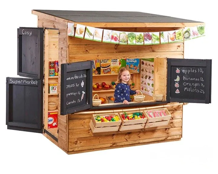 Outdoor Supermarket Playhouse