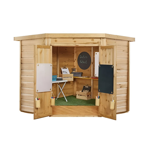 Writing Corner Shed Playhouse - (W)240cm