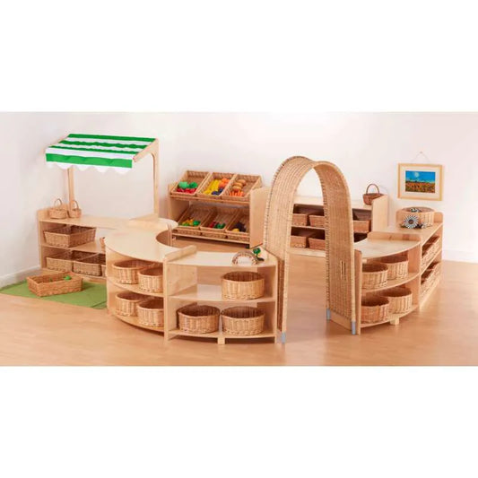 Wicker and Wood 10 Piece Play Room Set