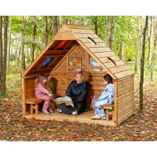 Learn & Lounge Forest Fern Outdoor Hut