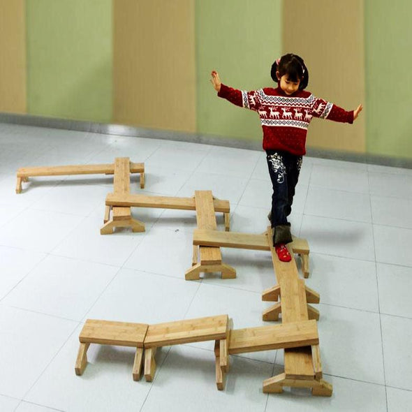 Bamboo Balance Beam Path