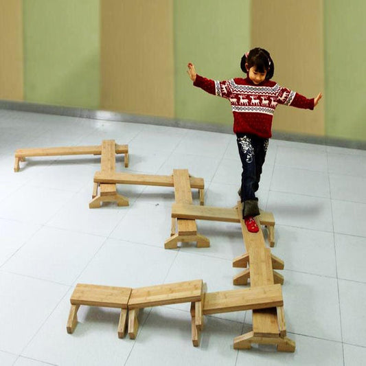 Bamboo Balance Beam Path