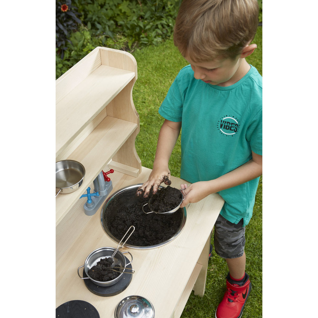 Wooden Play Mud Kitchen