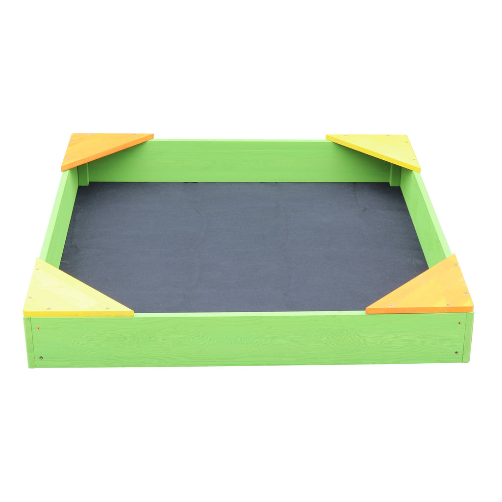 Wooden Sandpit with Cover