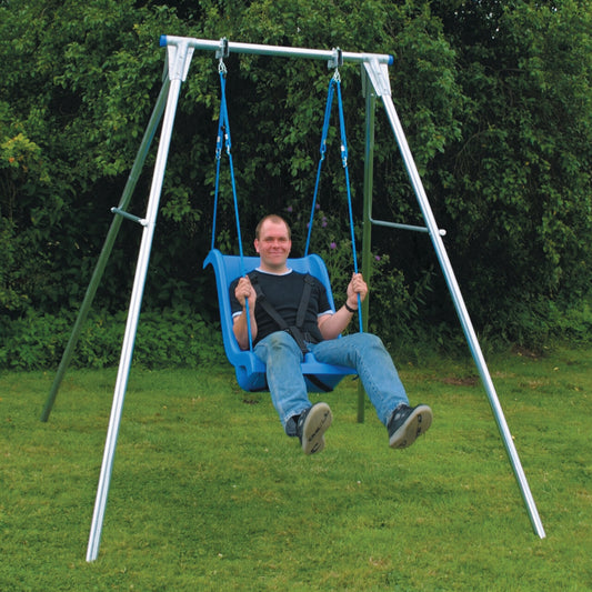 Single Galvanized Steel Swing Frame (Frame only)