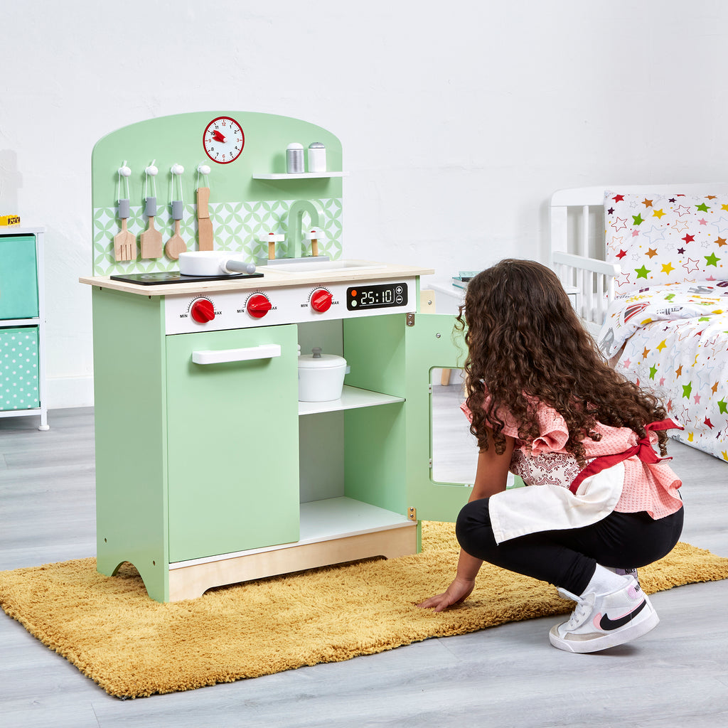 Kids Retro Play Kitchen