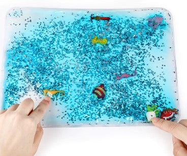 Ocean Animal Liquid Squishy Mat