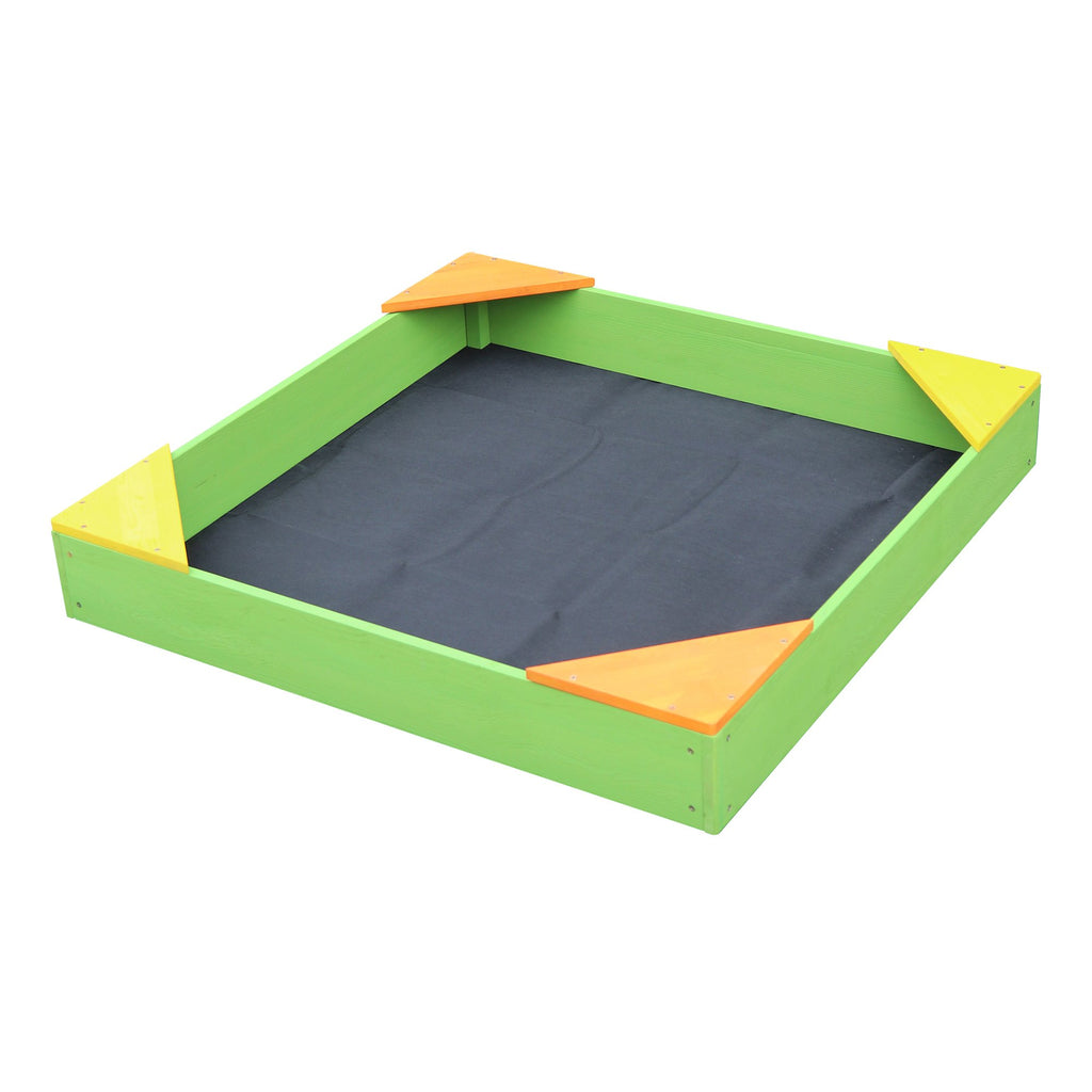 Wooden Sandpit with Cover